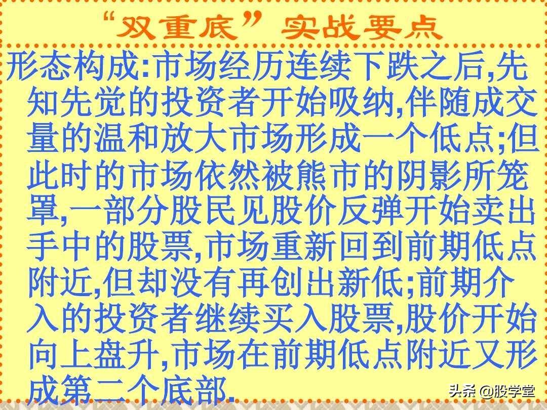 反转形态实战分析图解收藏版