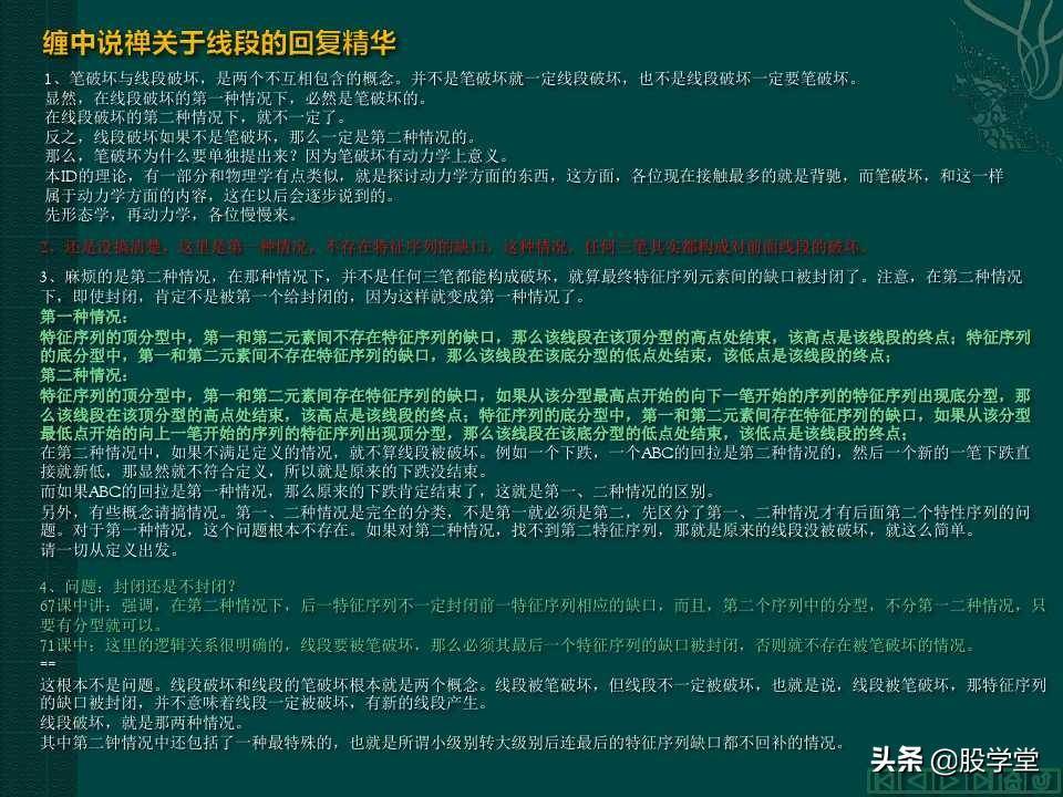 缠中说禅教你炒股分型笔线段图解