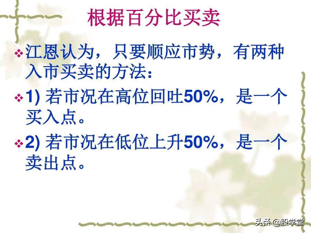 江恩理论实战应用之买卖规则图解收藏版