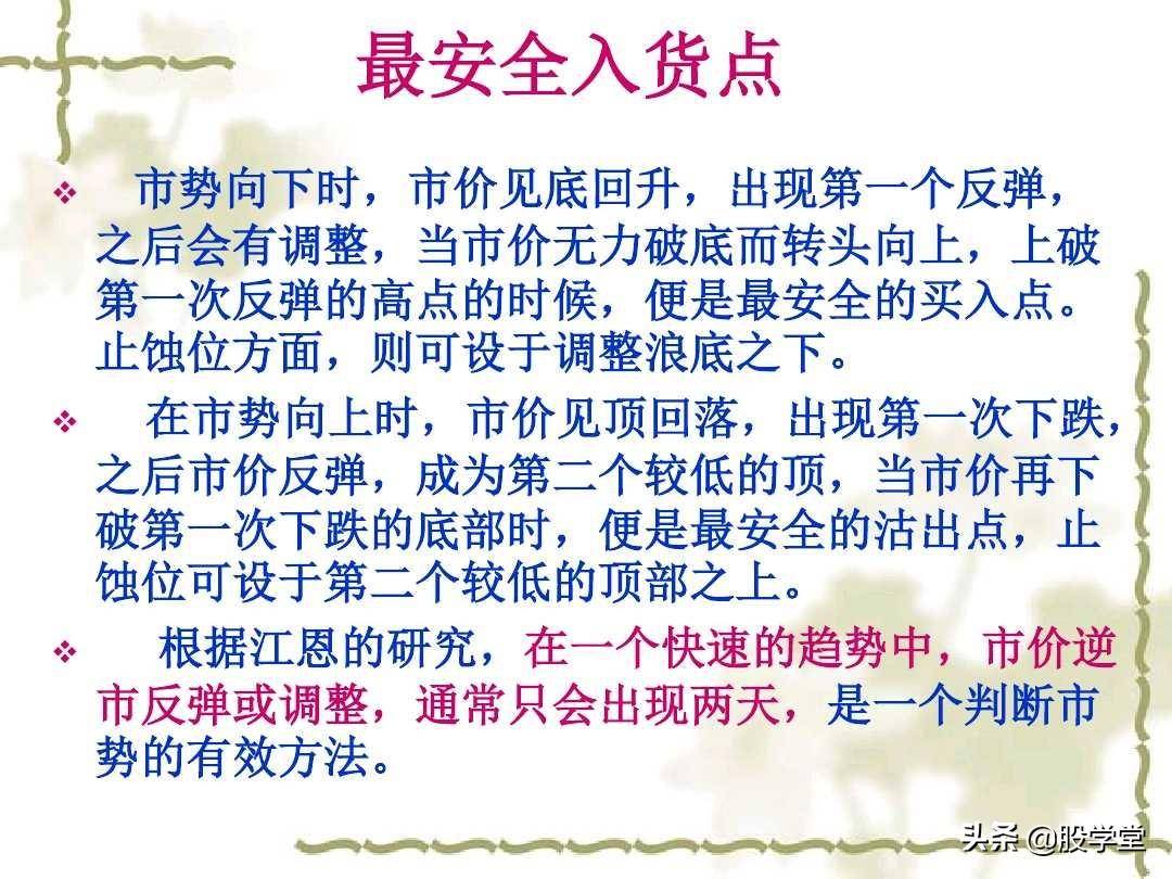 江恩理论实战应用之买卖规则图解收藏版
