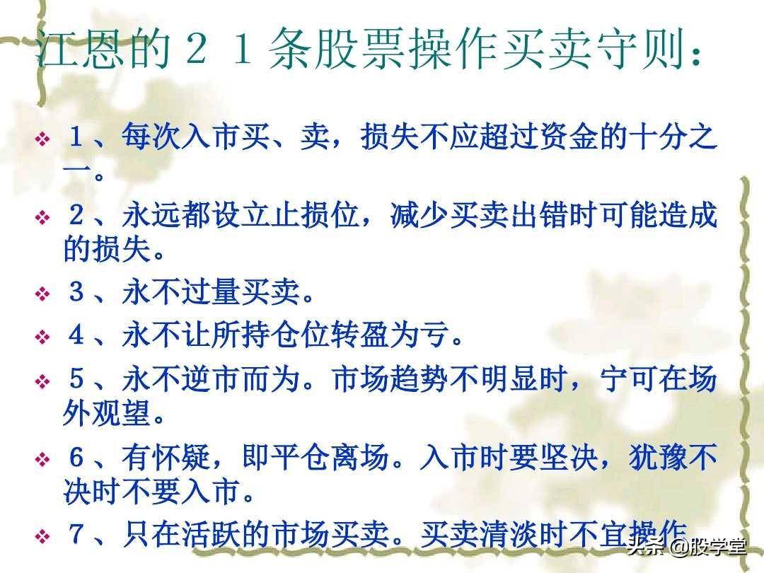 江恩理论实战应用之买卖规则图解收藏版