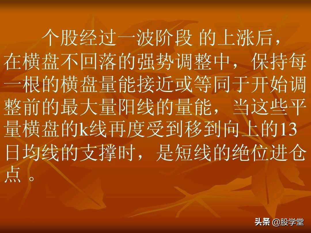 短线操盘23大绝招技术要点图解收藏版
