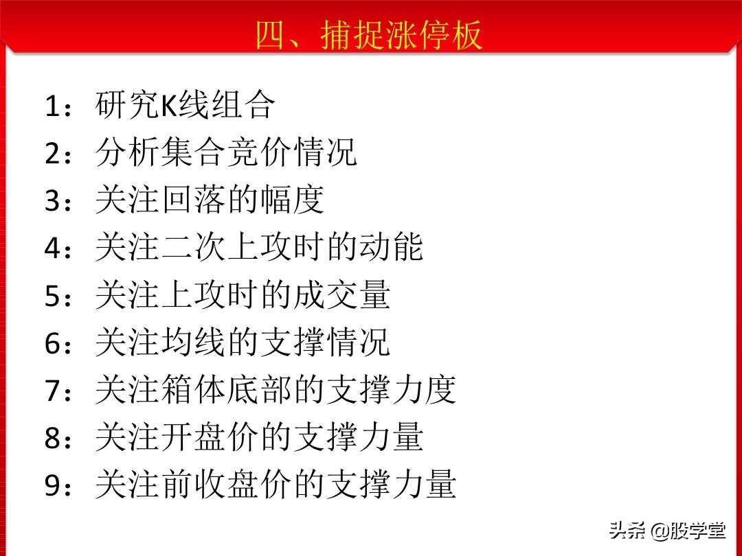 最新股票涨停板理论全景解读收藏版