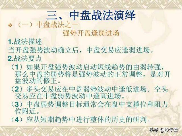 目前市场最全的股票超级短线实战技法非常管用必须收藏