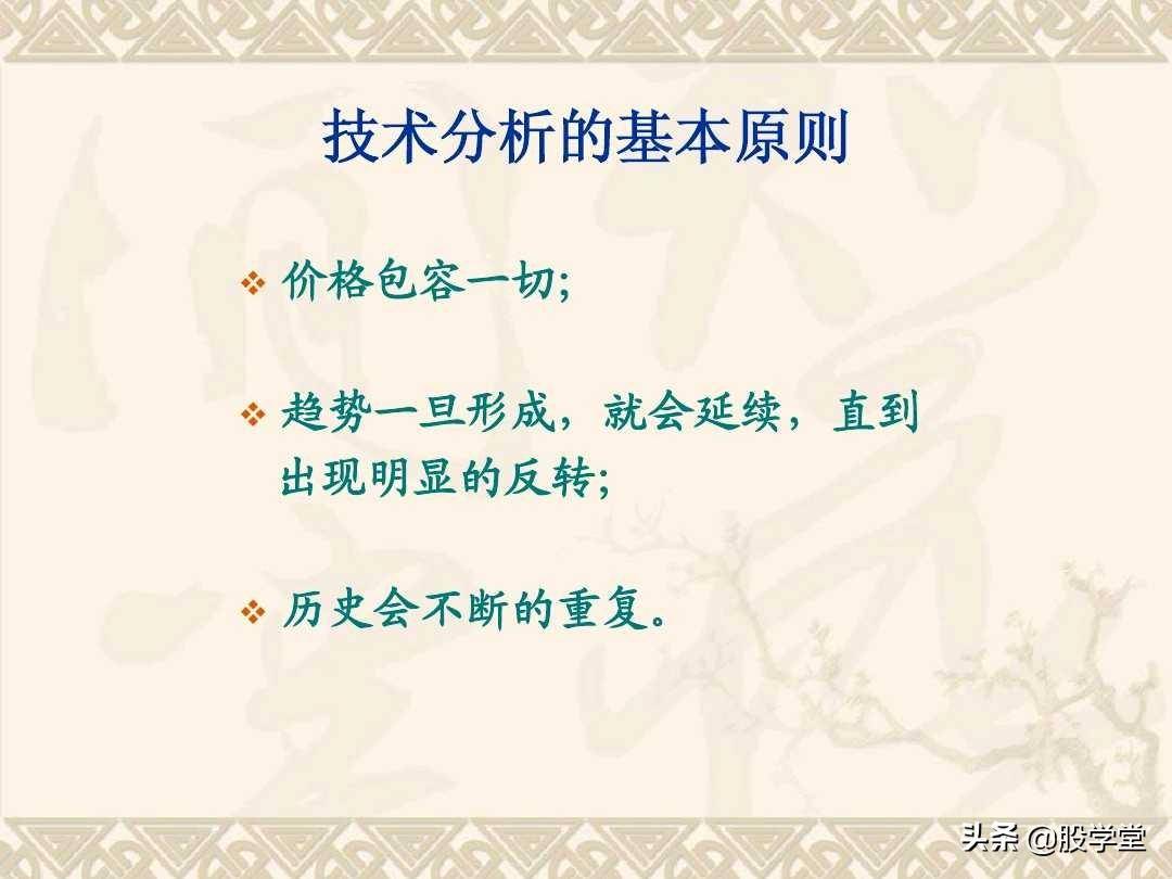 趋势理论的基础应用图解！收藏版