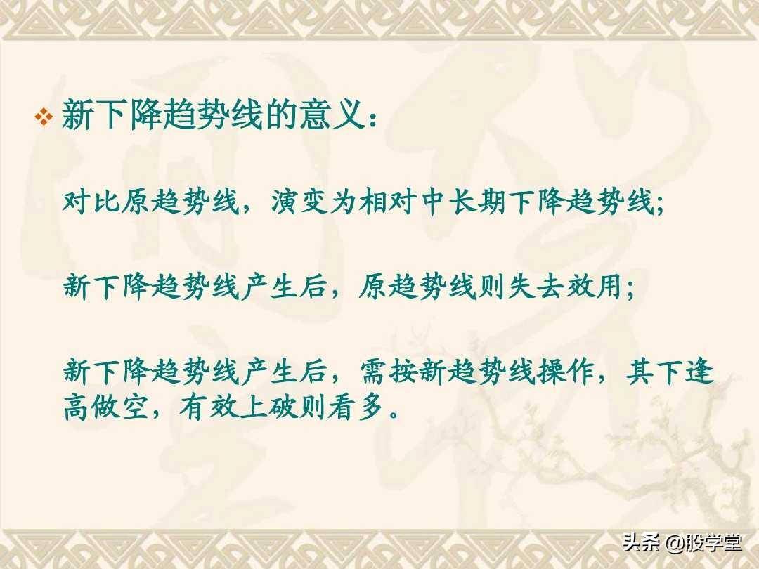 趋势理论的基础应用图解！收藏版