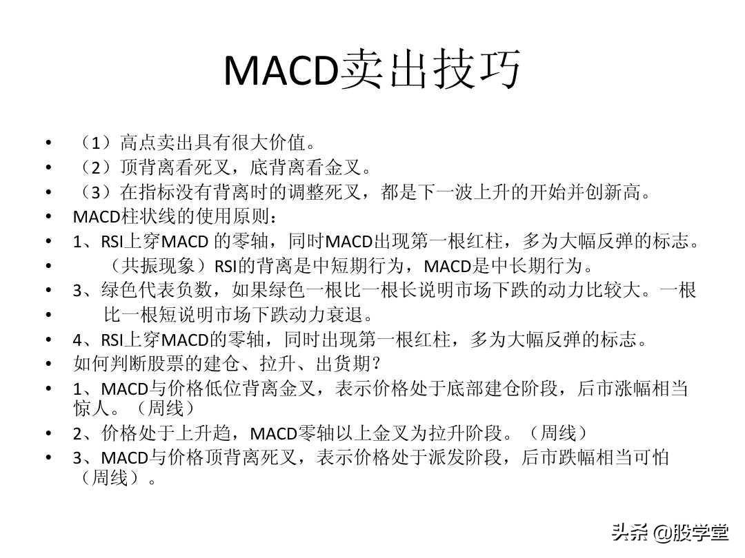 最全MACD背离实战技巧图解！终极版