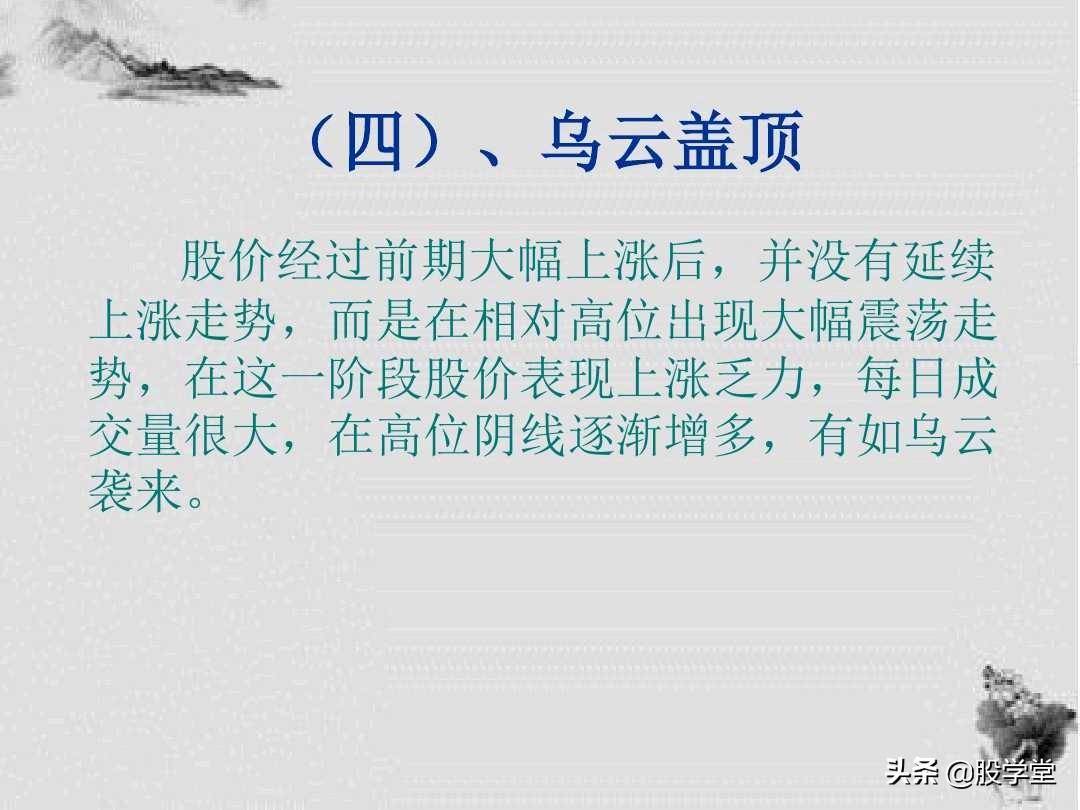K线形态解析及短线操盘技巧图解建议收藏！