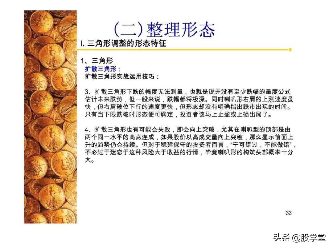股票经典技术形态分析图解大全！