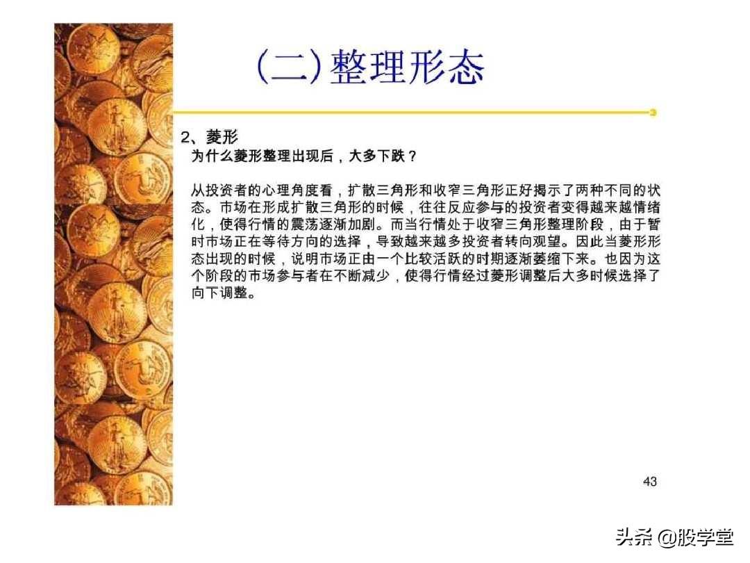 股票经典技术形态分析图解大全！