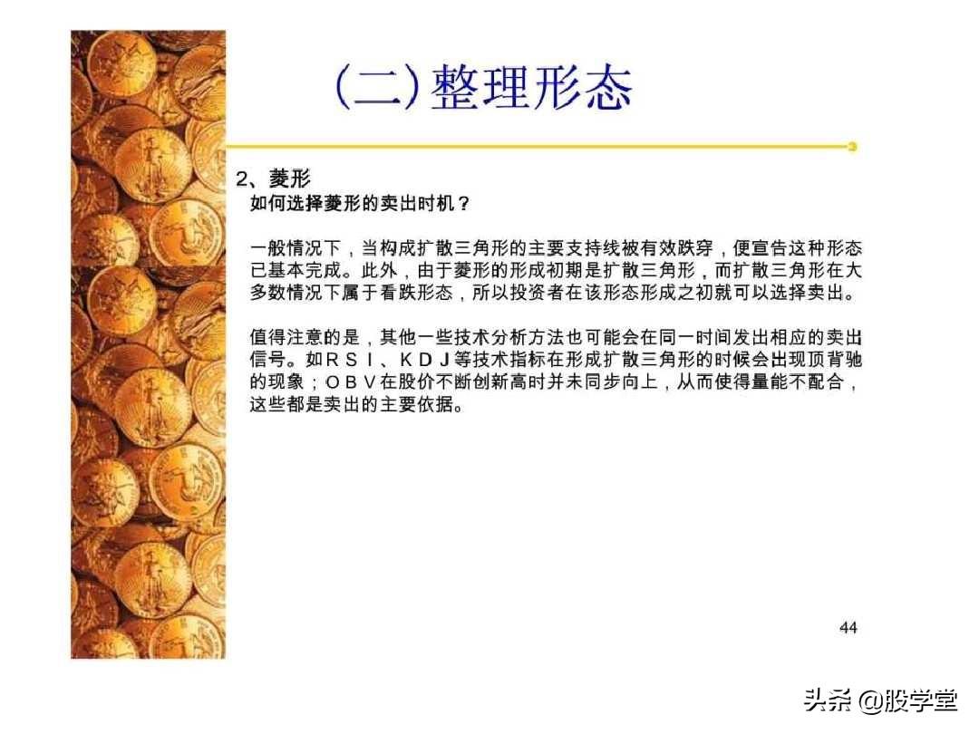 股票经典技术形态分析图解大全！