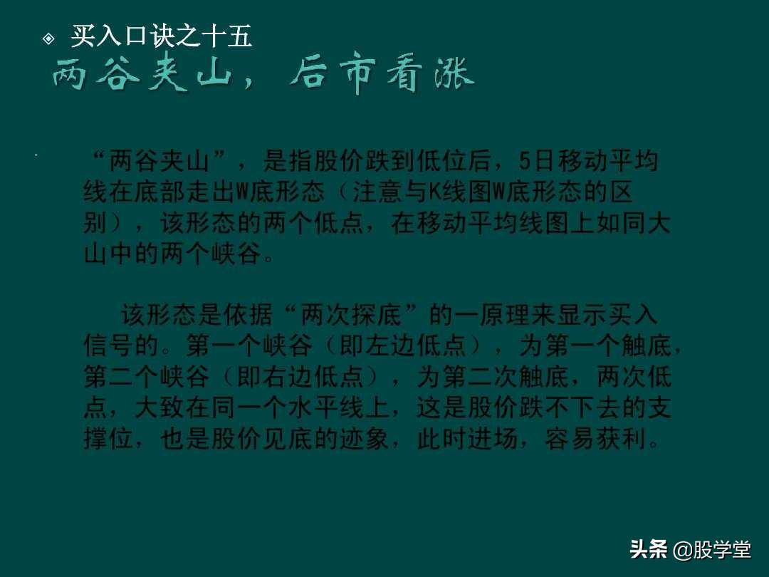 炒股顺口溜锦集