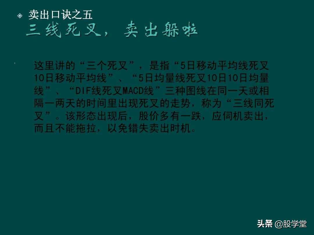 炒股顺口溜锦集