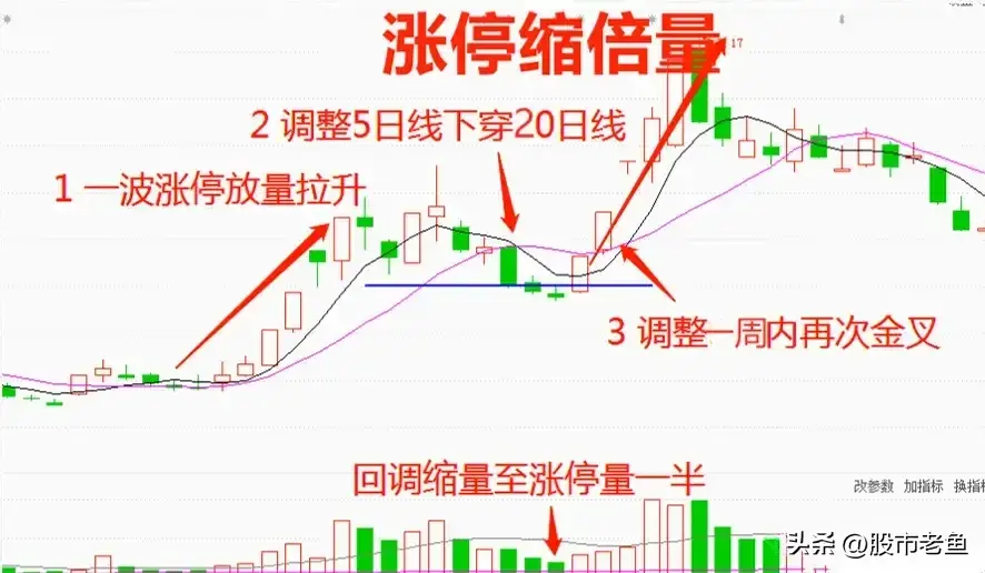 股票在出现涨停缩倍量以后呢往往还有更大的涨幅