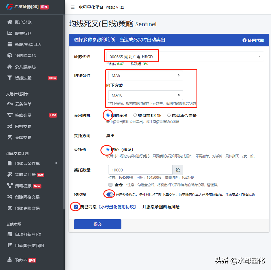 均线死叉手动卖出已经来不及了试试这款量化交易软件