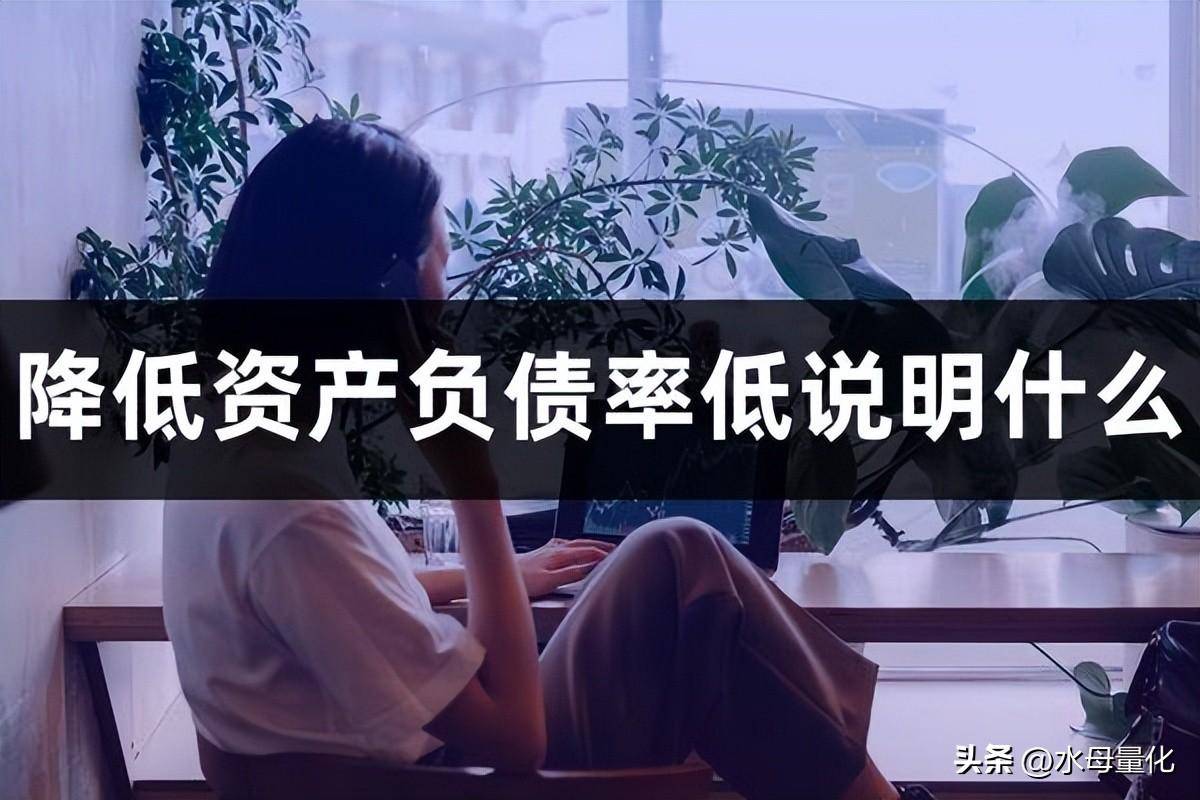 资产负债率低说明什么资产负债率越低越好吗