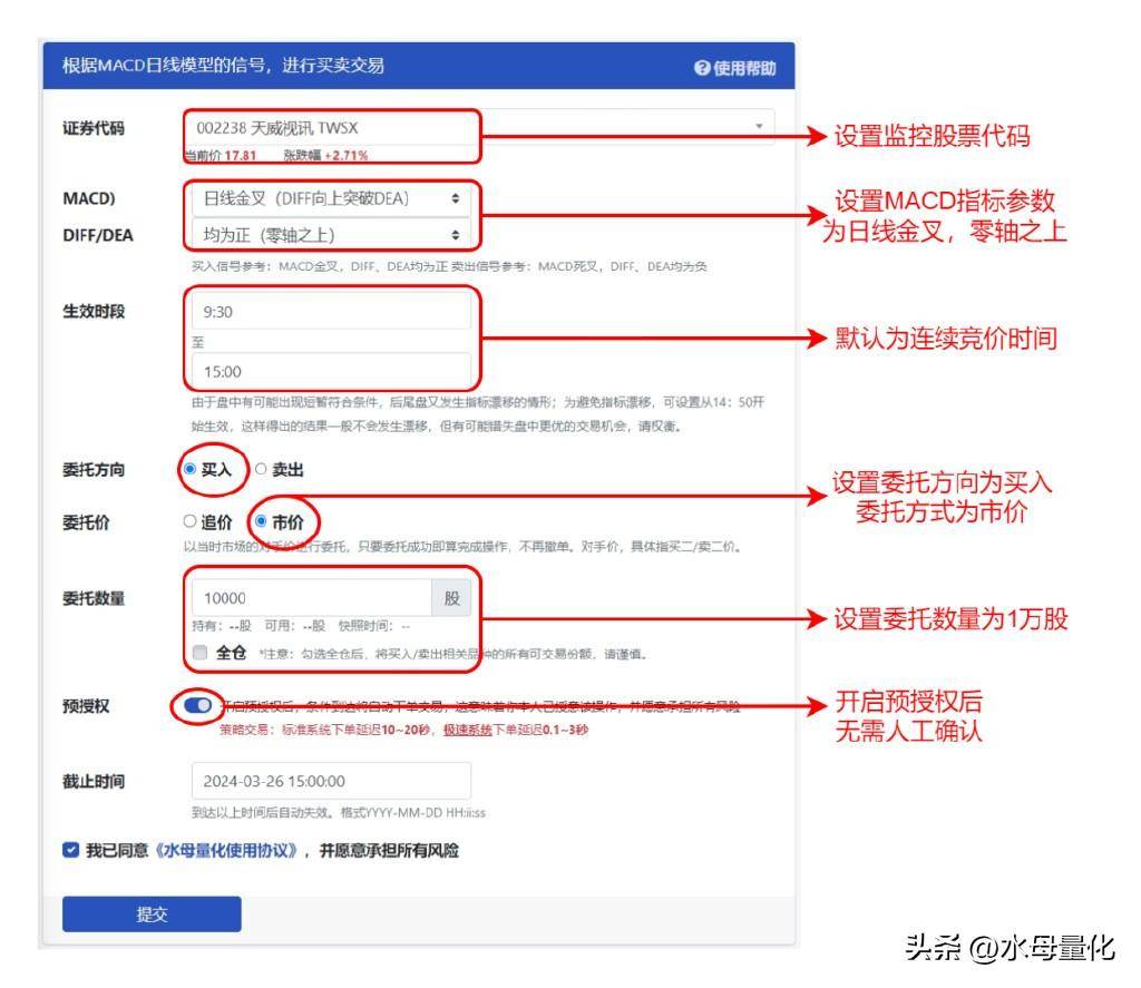 水母量化教你快速构建MACD日线策略