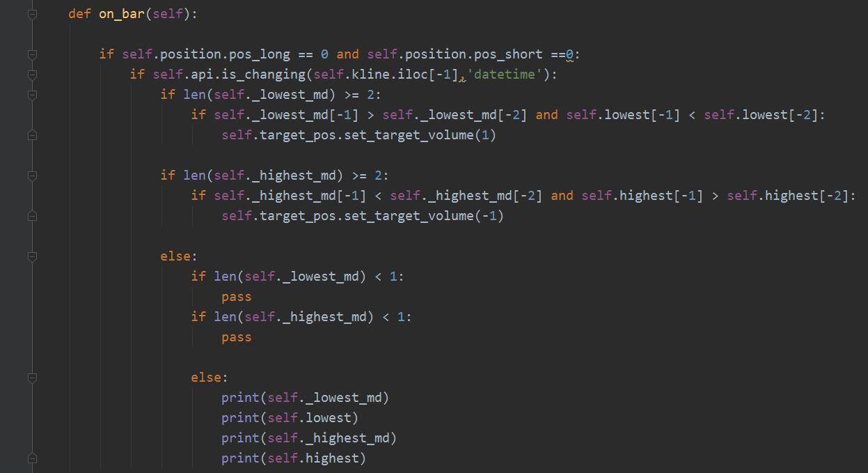Python量化交易之MACD顶底背离形态的实现自动化交易!