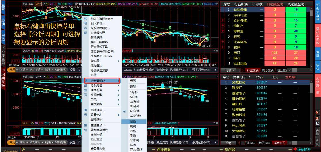 周期共振精准分析大盘把握板块及个股机会