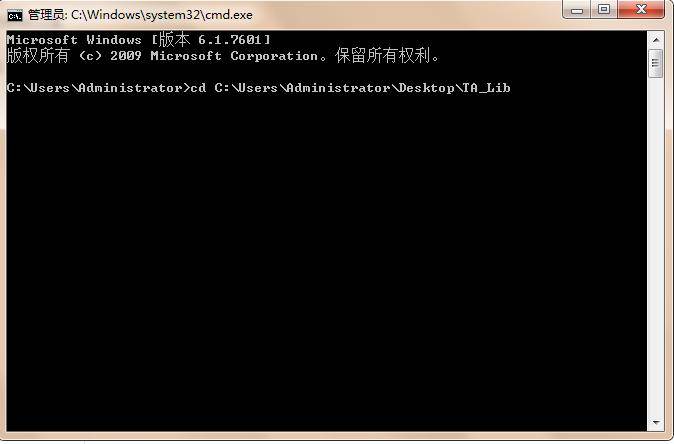量化编程常用的技术分析库TAlib安装教程