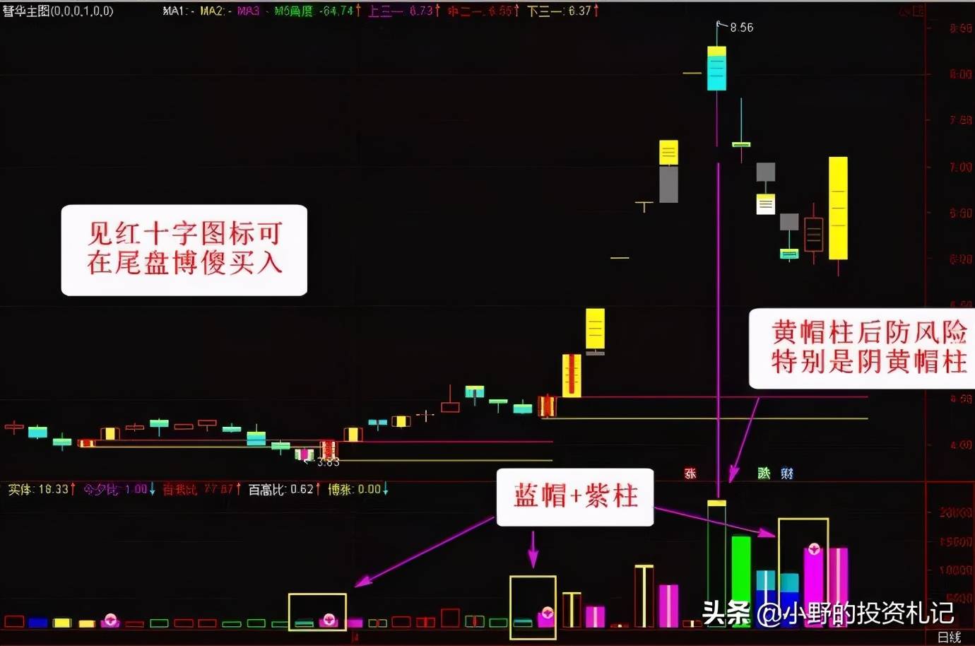 量柱标兵副图源码快准信号一眼识破大涨空仓成功率90