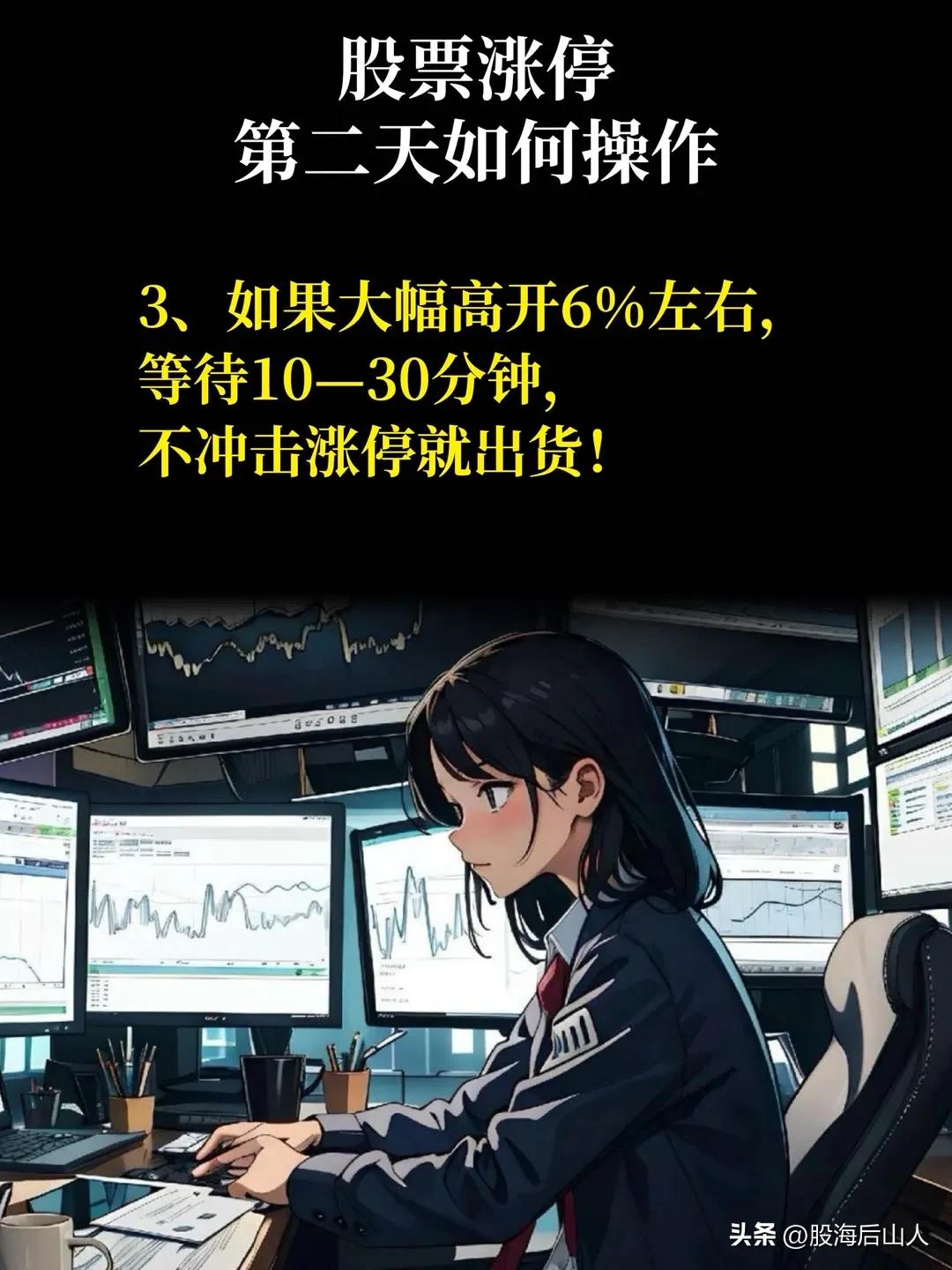 股票涨停第二天如何操作