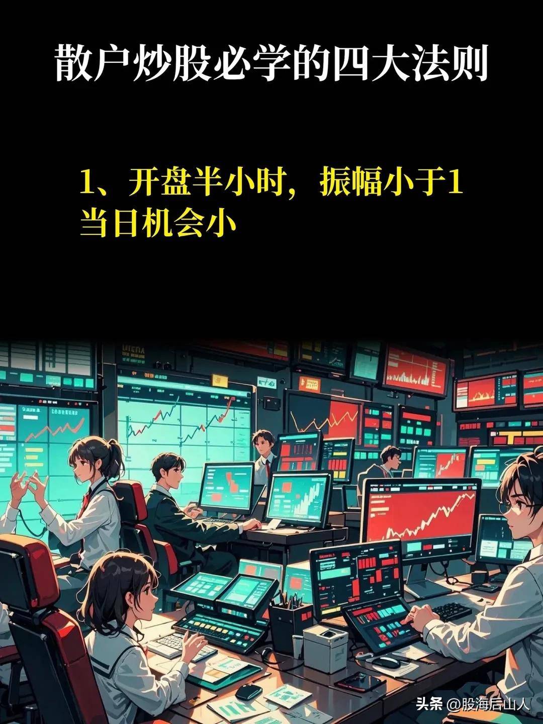 散户炒股必学的四大法则