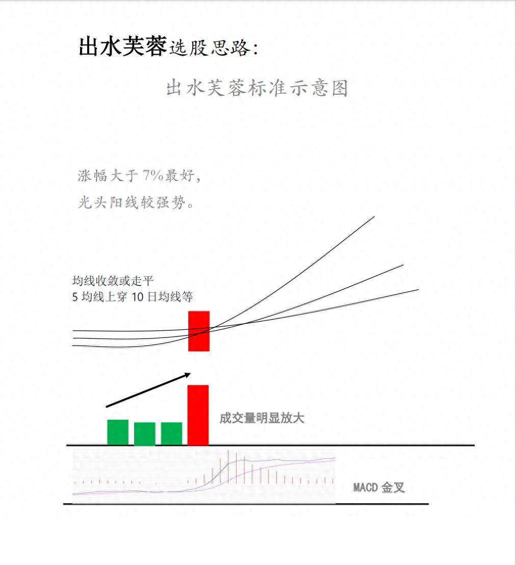 出水芙蓉选股形态