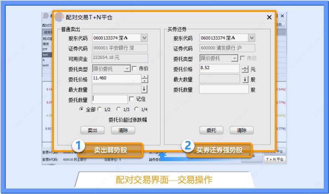 融资融券配对交易