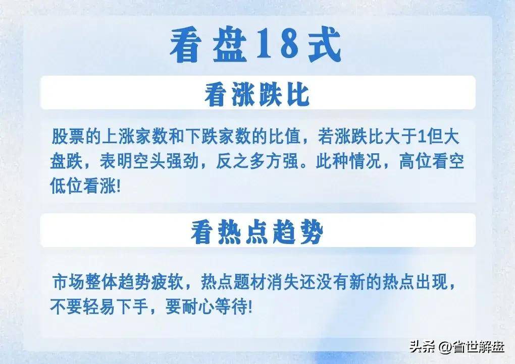 中国散户必修课盯盘18式看懂你就是镰刀！老韭菜必看