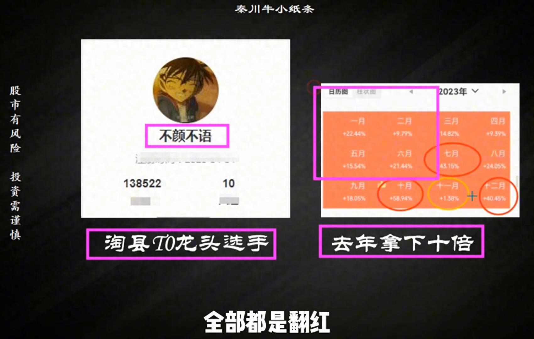 不颜不语如何从小白到T0级龍头选手
