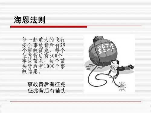 海恩法则是什么？启示我们要防微杜渐