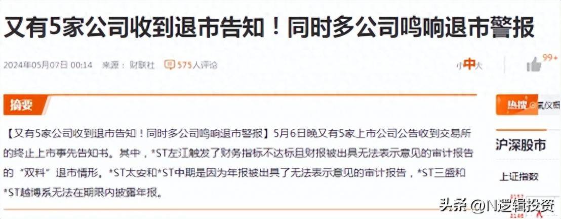 新股发行从严退市从严的意义