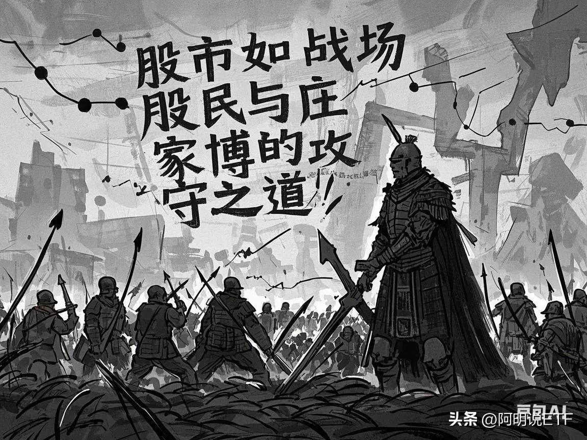 股市如战场股民与庄家博弈的攻守之道