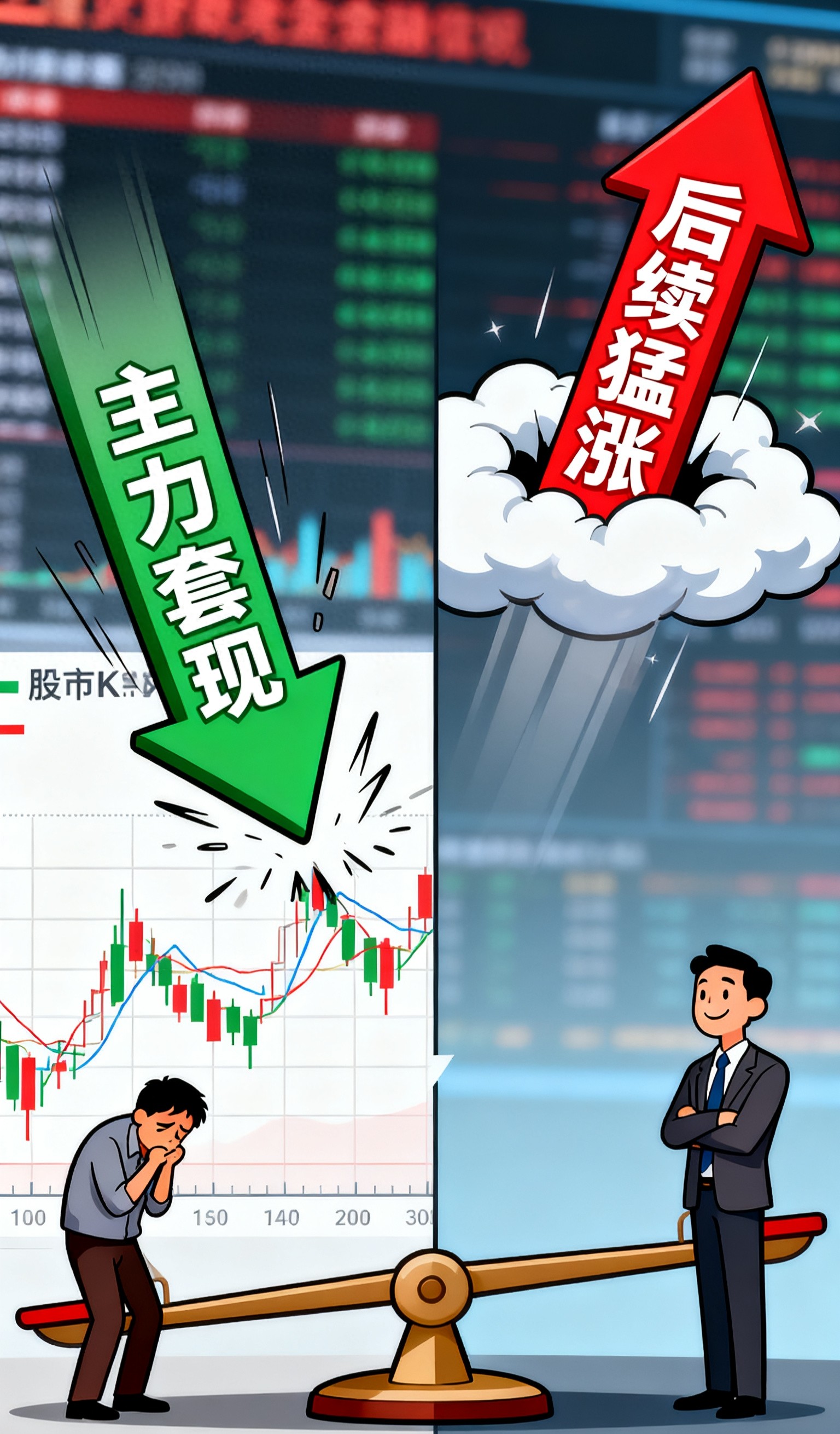 A股走势诡异！主力疯狂套现后续却要猛涨？股民必看