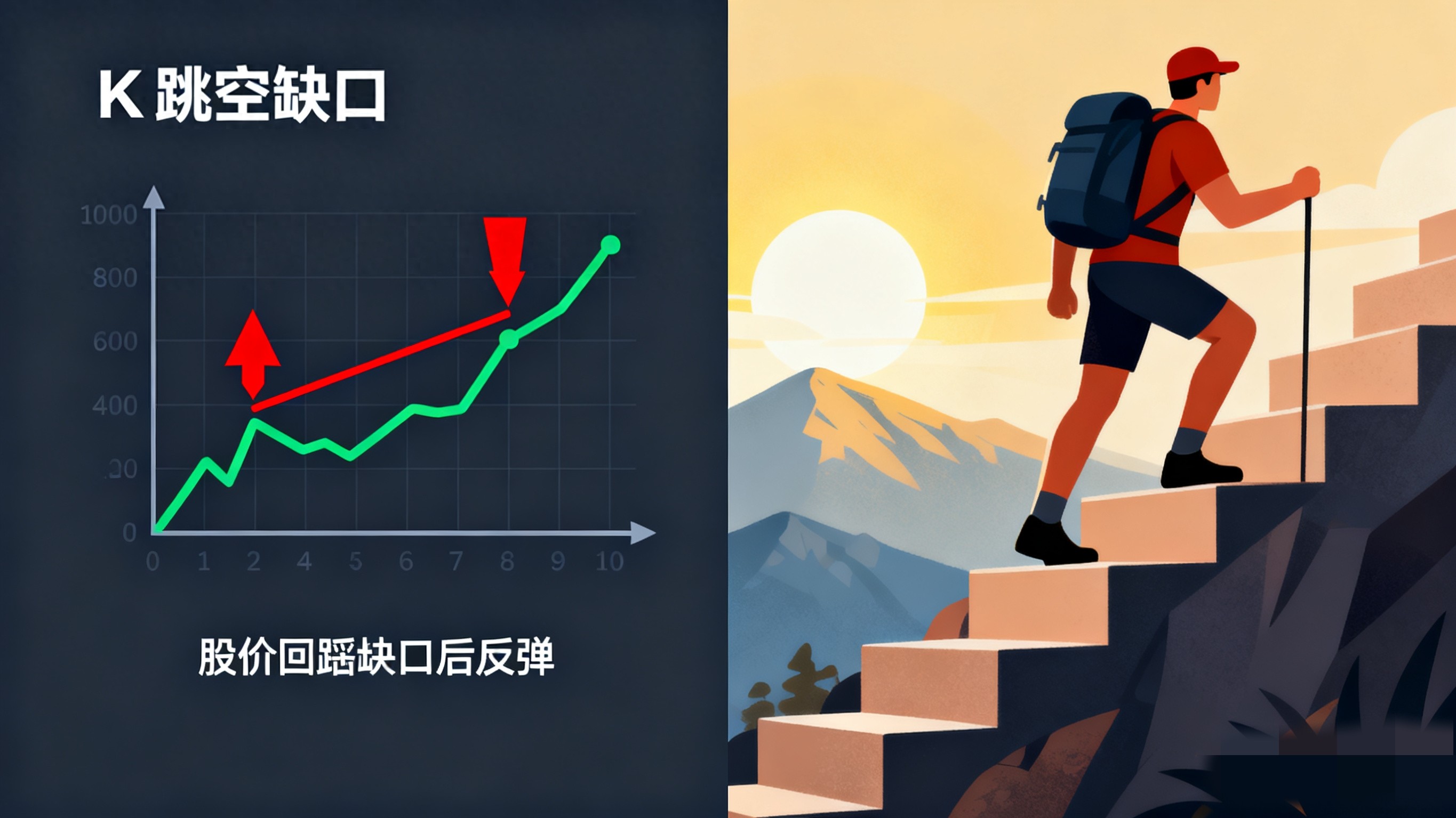 不懂技术也能炒股！缺口回踩傻瓜式教程小本金的赚钱秘籍