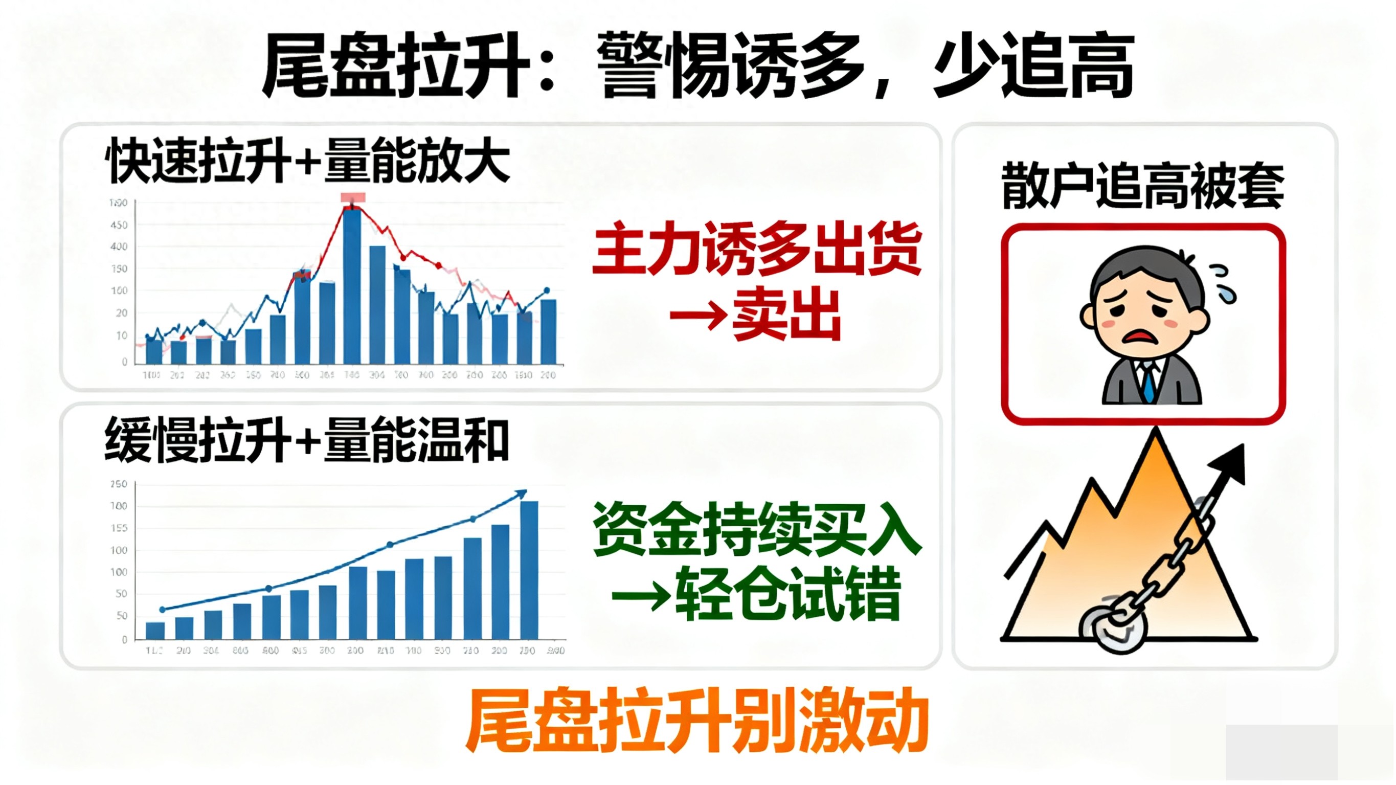 从亏损到稳赚我只靠尾盘看盘法3种走势对应3种操作新手也能上手