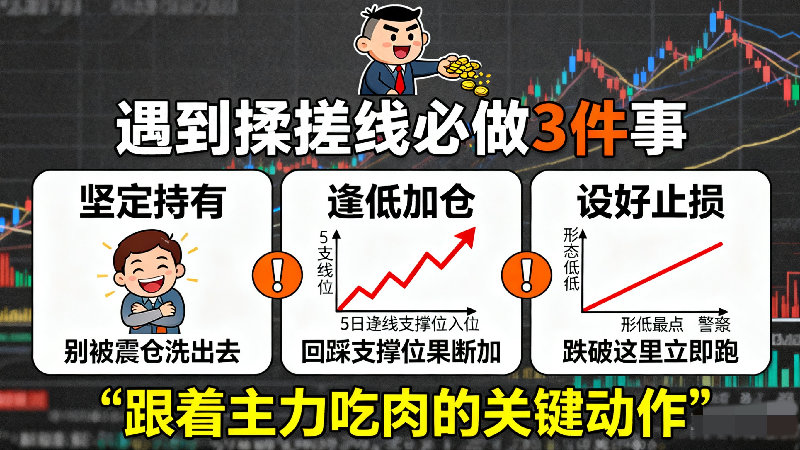 别把暴涨信号当风险！揉搓线一出现这3件事做对跟着主力吃肉