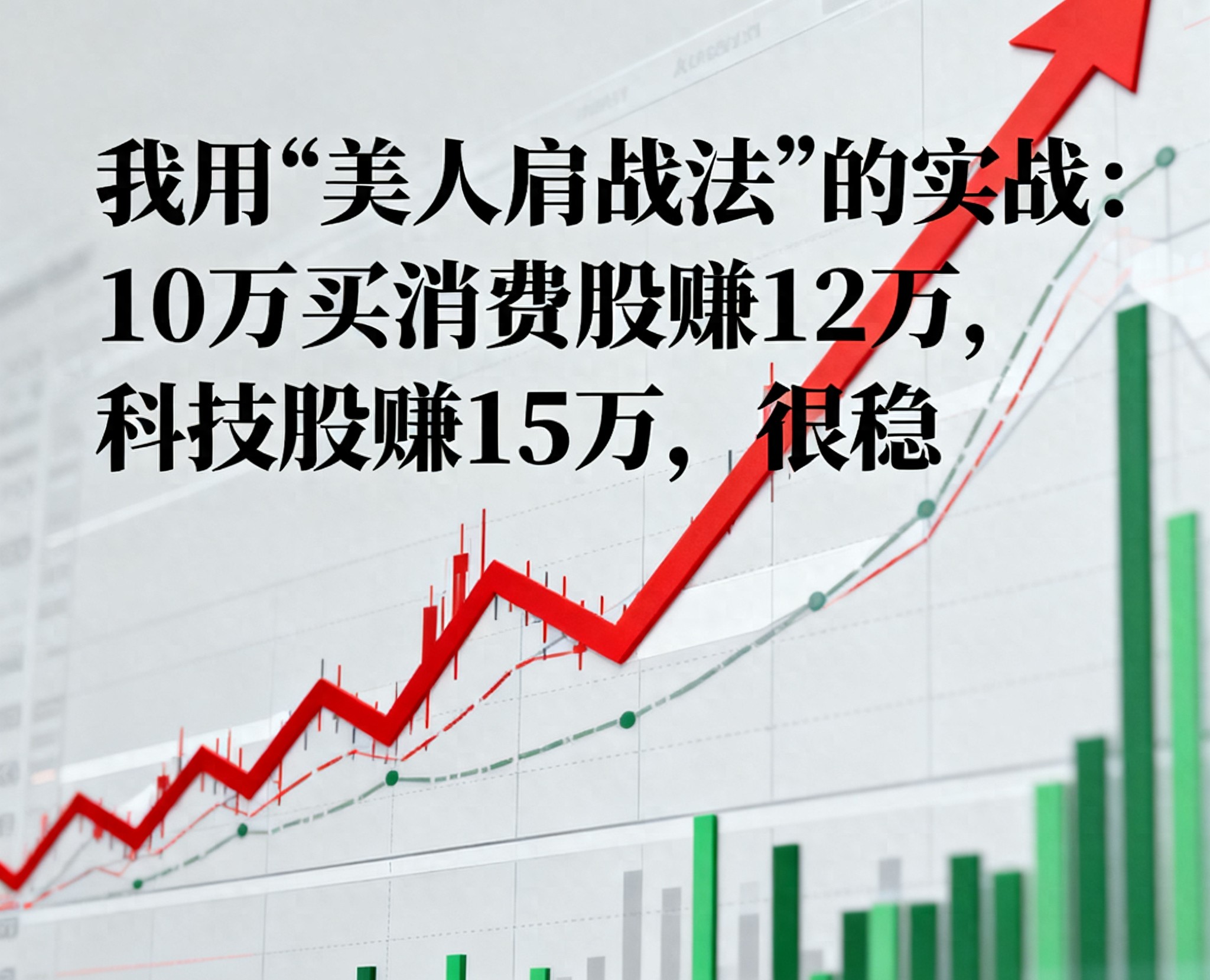 为啥你10万炒股总亏？我靠美人肩战法赚38万4个特征记牢就行
