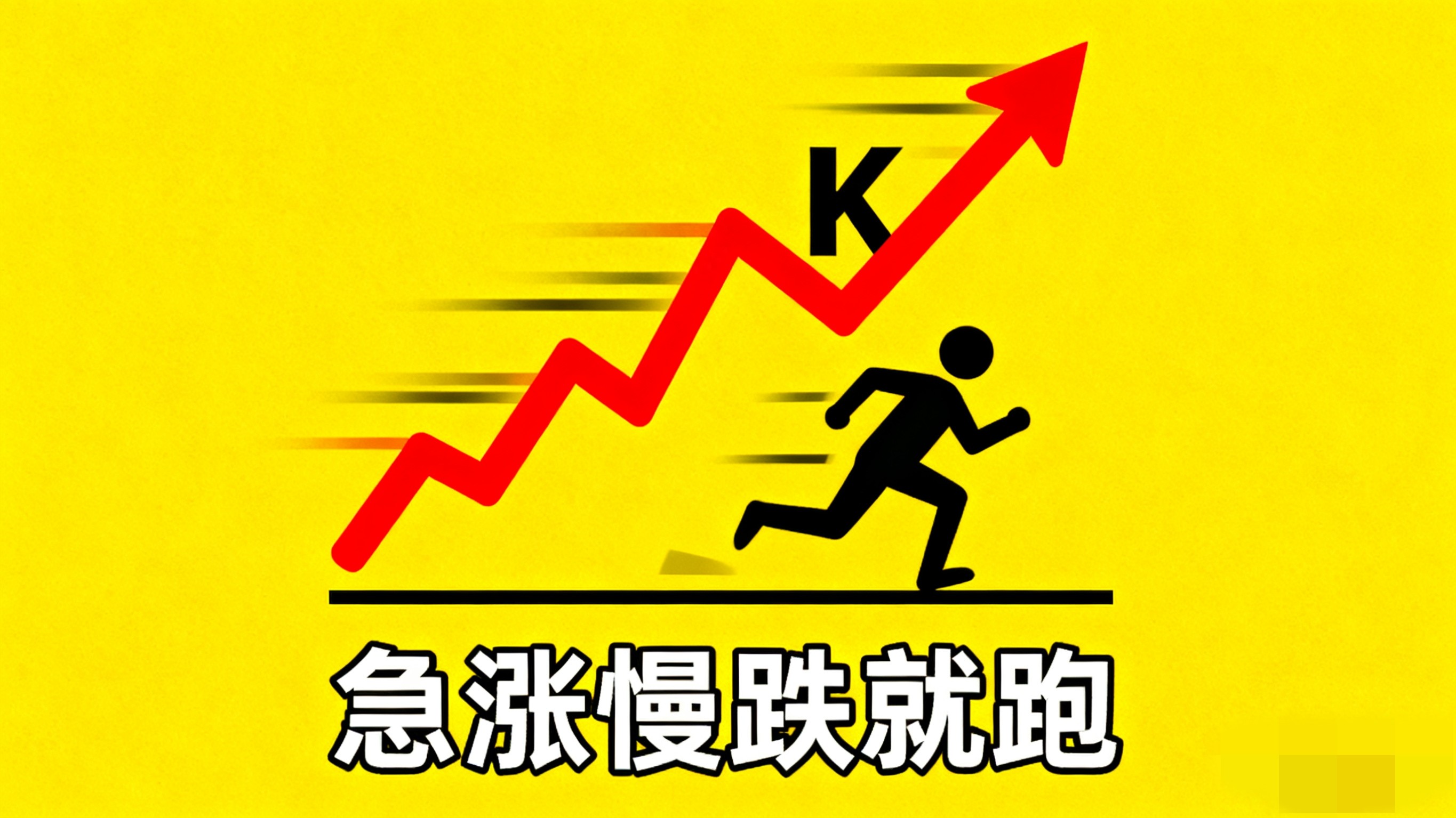 我用10年亏损换来的血训记住急涨慢跌就跑急跌慢涨就买