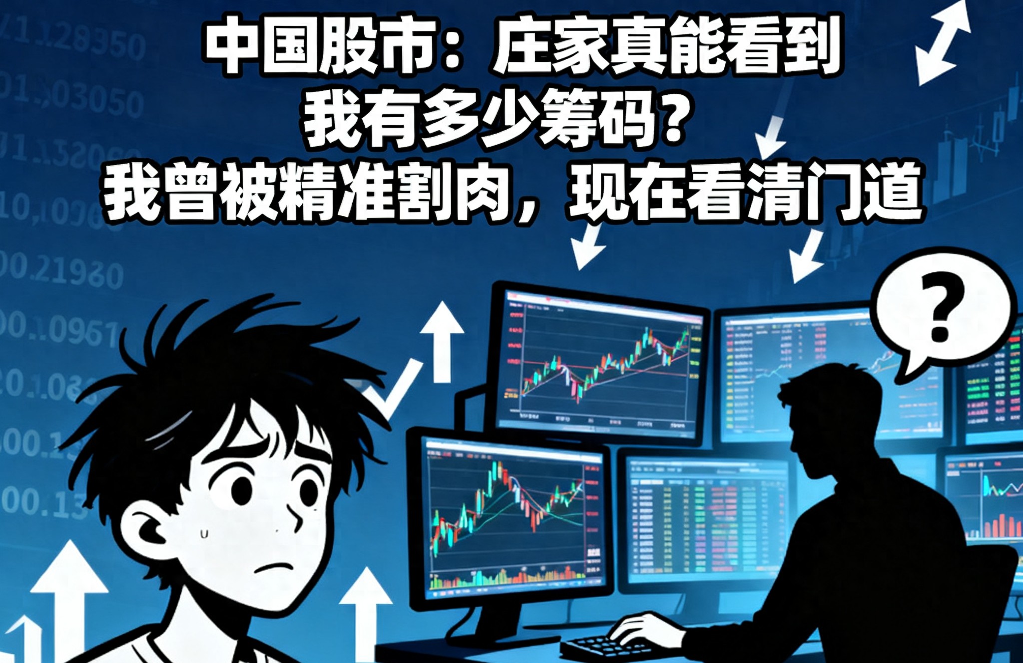 股市庄家真能看到我有多少筹码？我曾被精准割肉现在看清门道