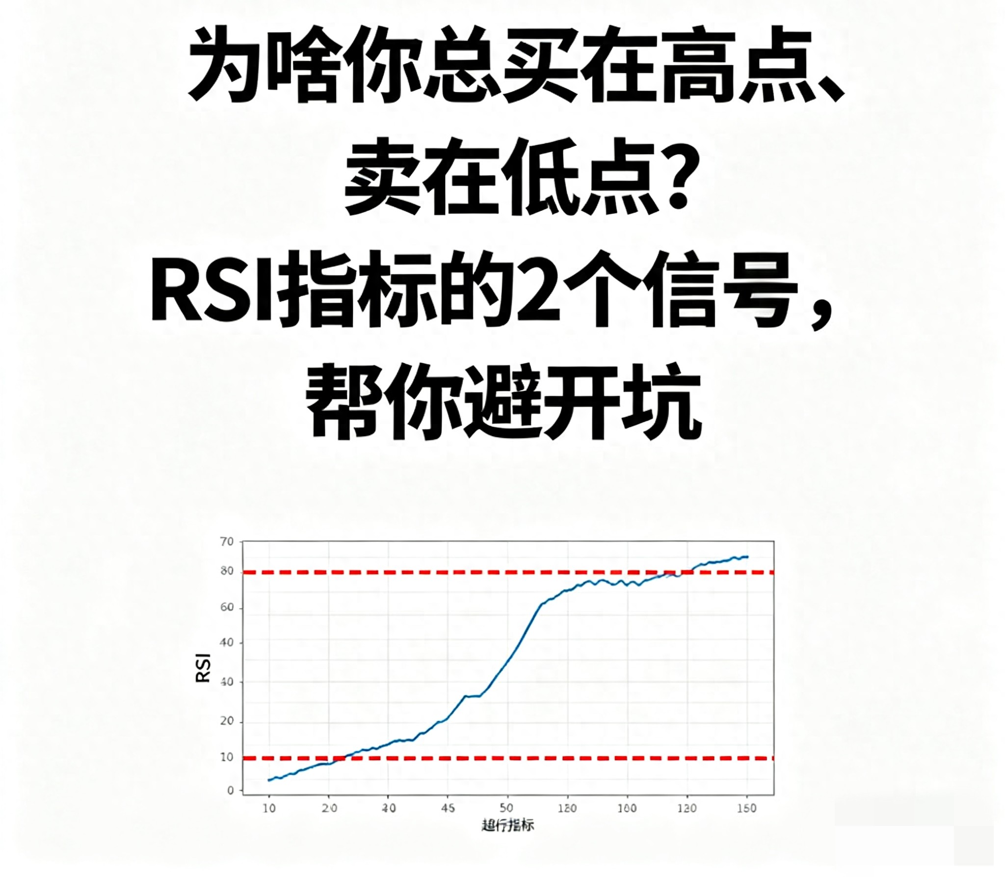 为啥你总买在高点卖在低点？RSI指标的2个信号帮你避开坑！