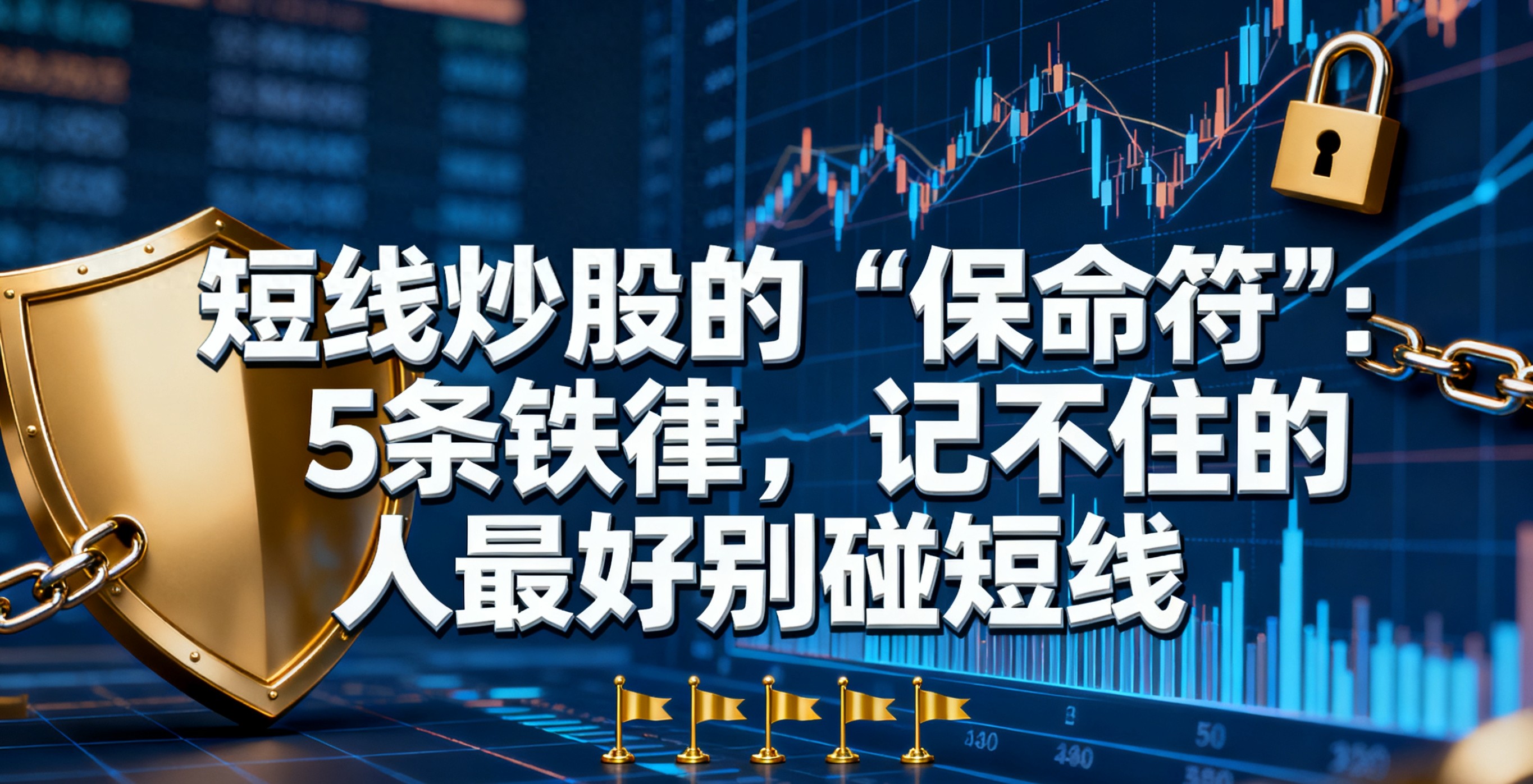 短线炒股的保命符5条铁律记不住的人最好别碰短线！必看