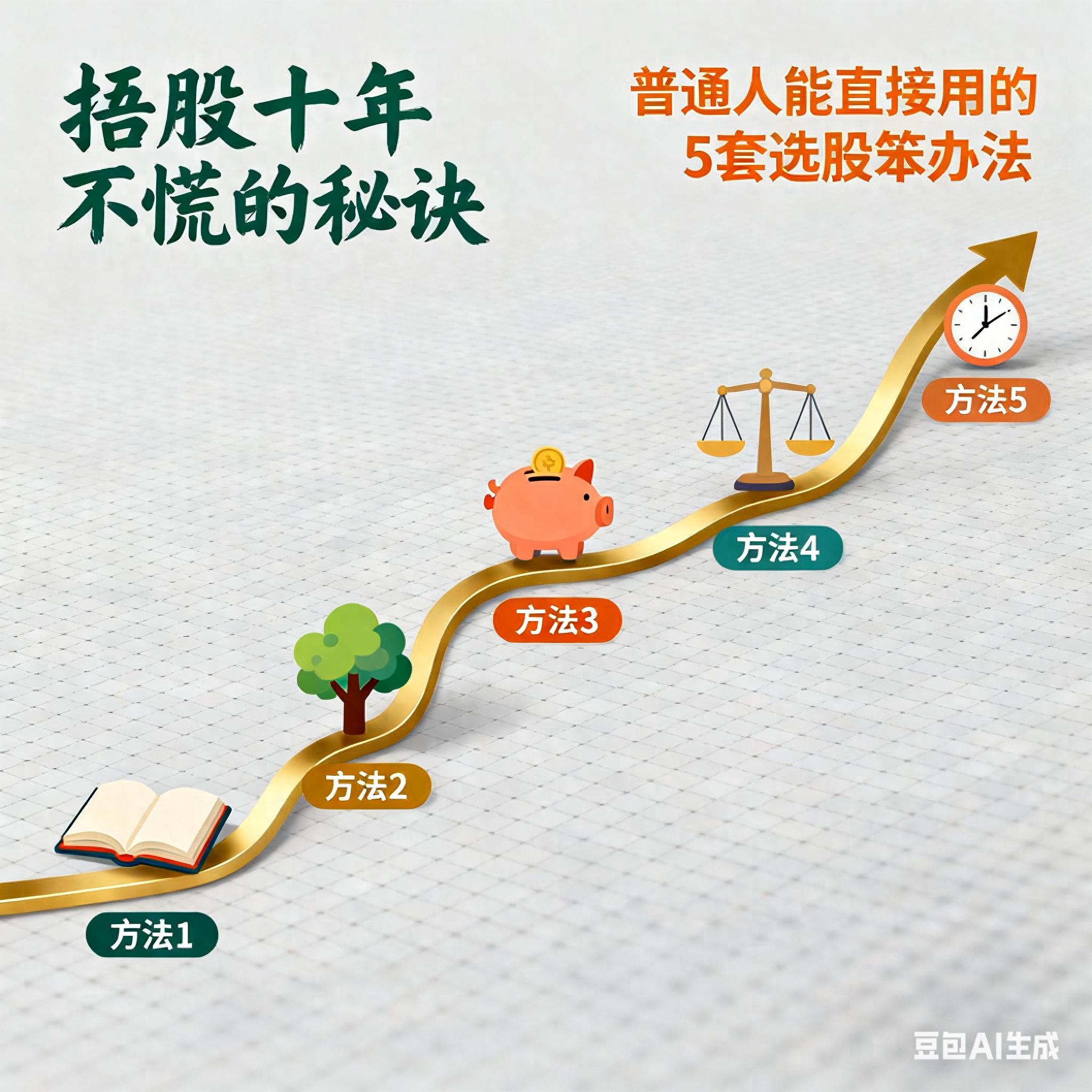 捂股十年不慌的秘诀普通人能直接用的5套选股笨办法