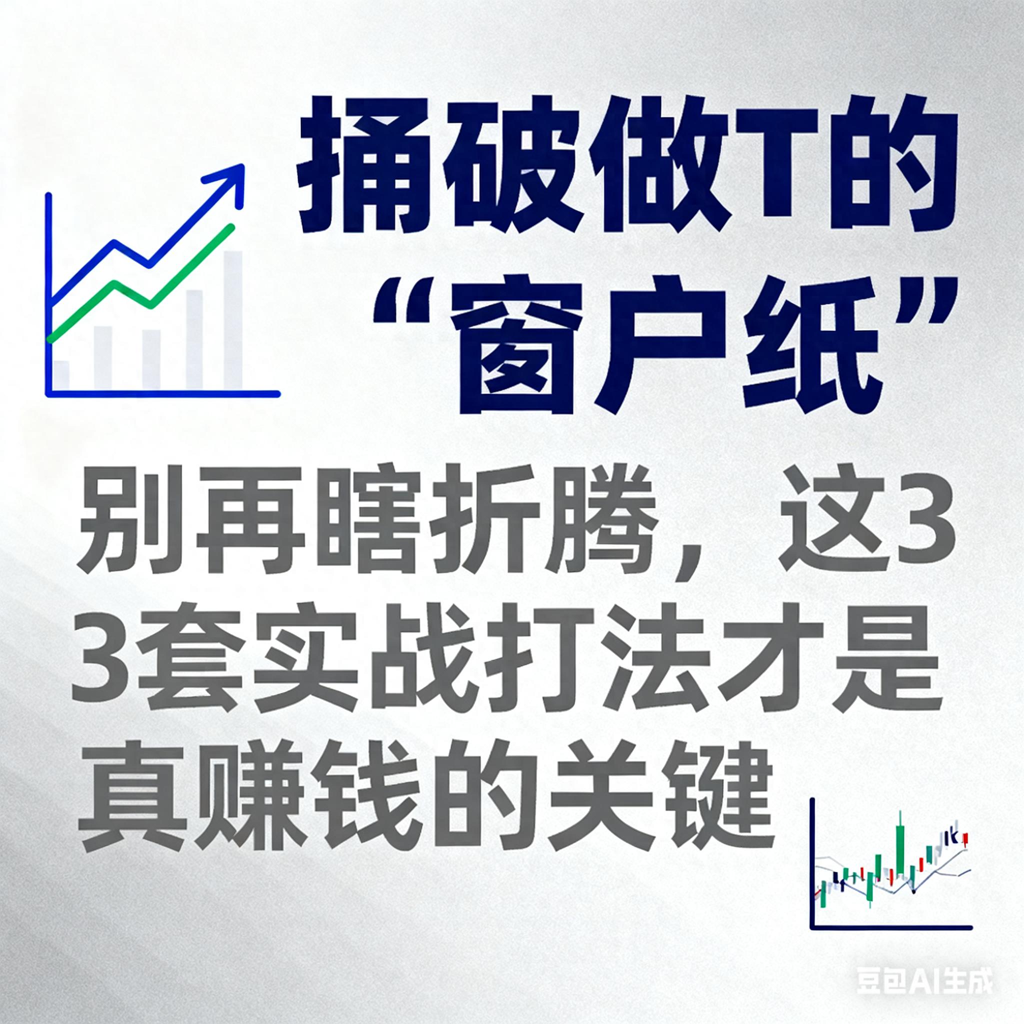 捅破做T窗户纸别再瞎折腾这3套实战打法才是真赚钱的关键