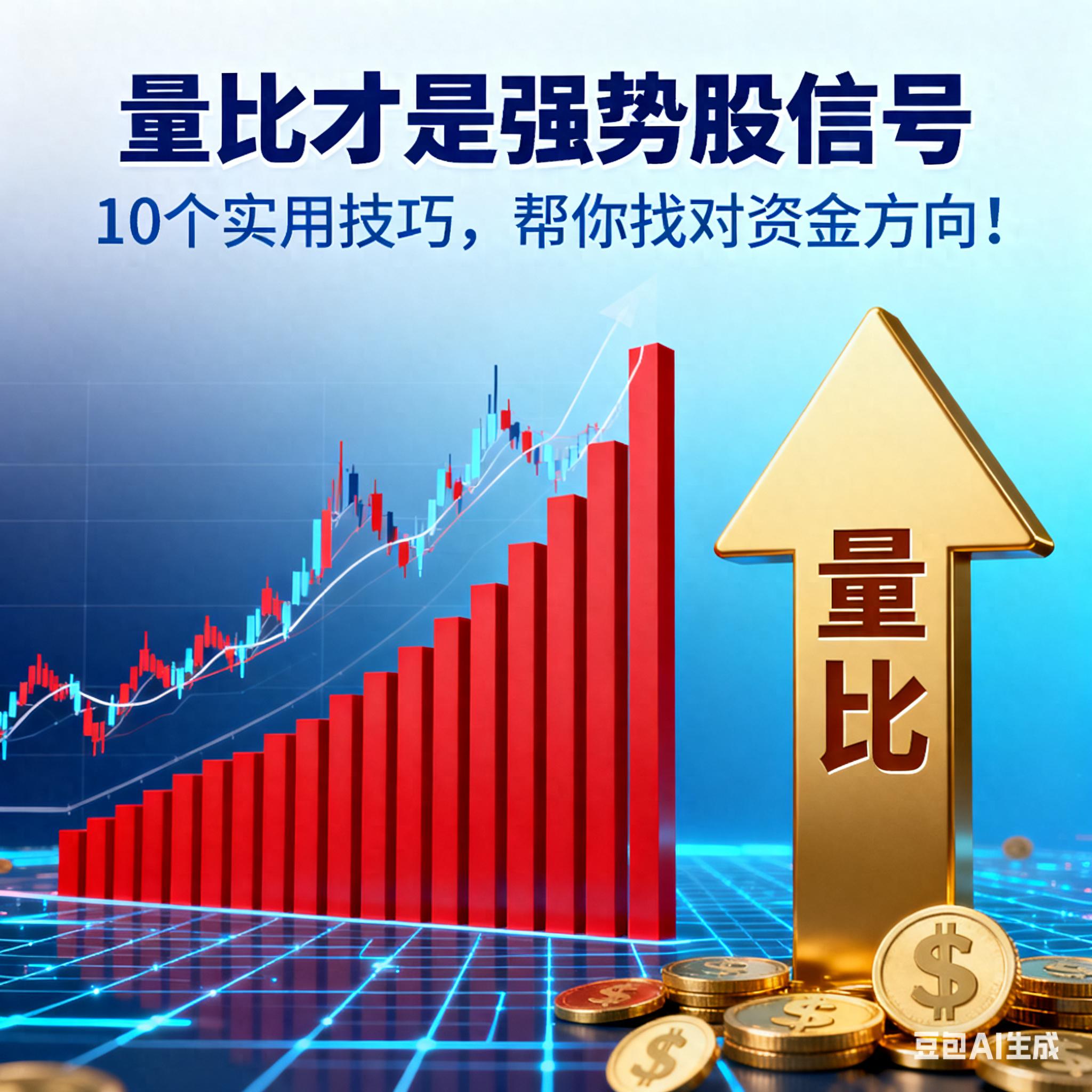 量比才是强势股信号10个实用技巧帮你找对资金方向！