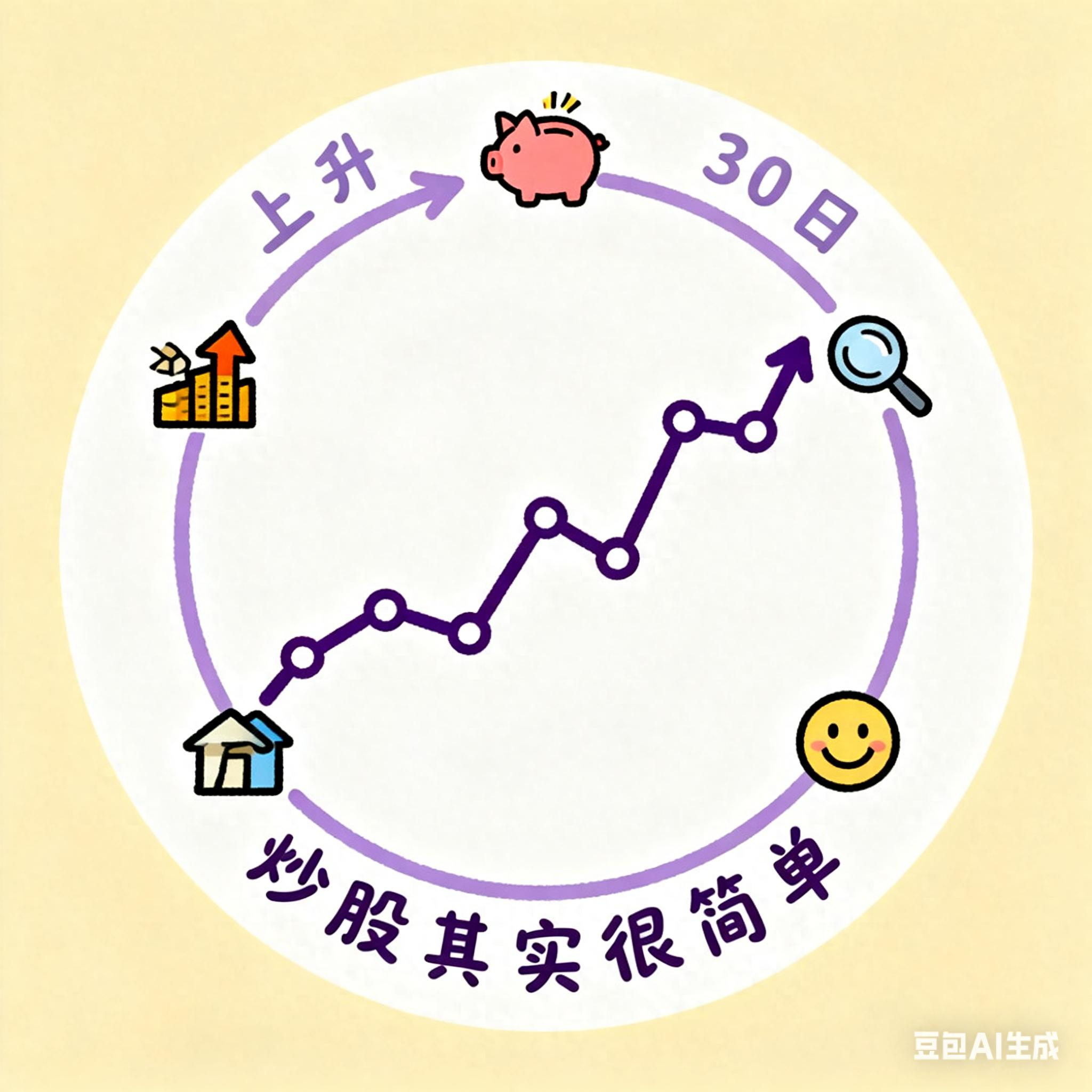 炒股其实很简单如果手中只有两万不如试试30日均线