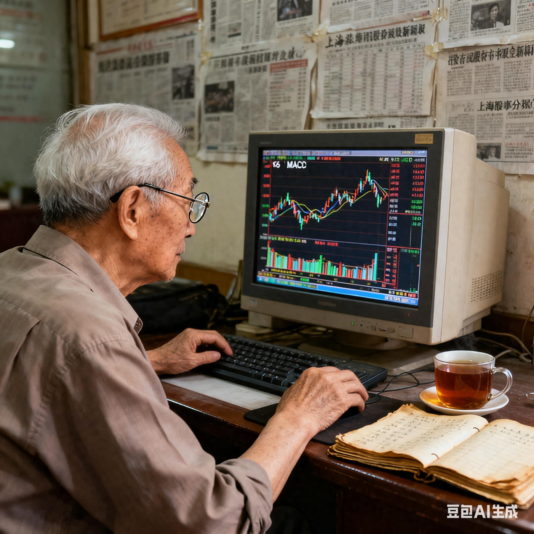 上海78岁老股民仅修改MACD一个参数炒股18年来从未被套