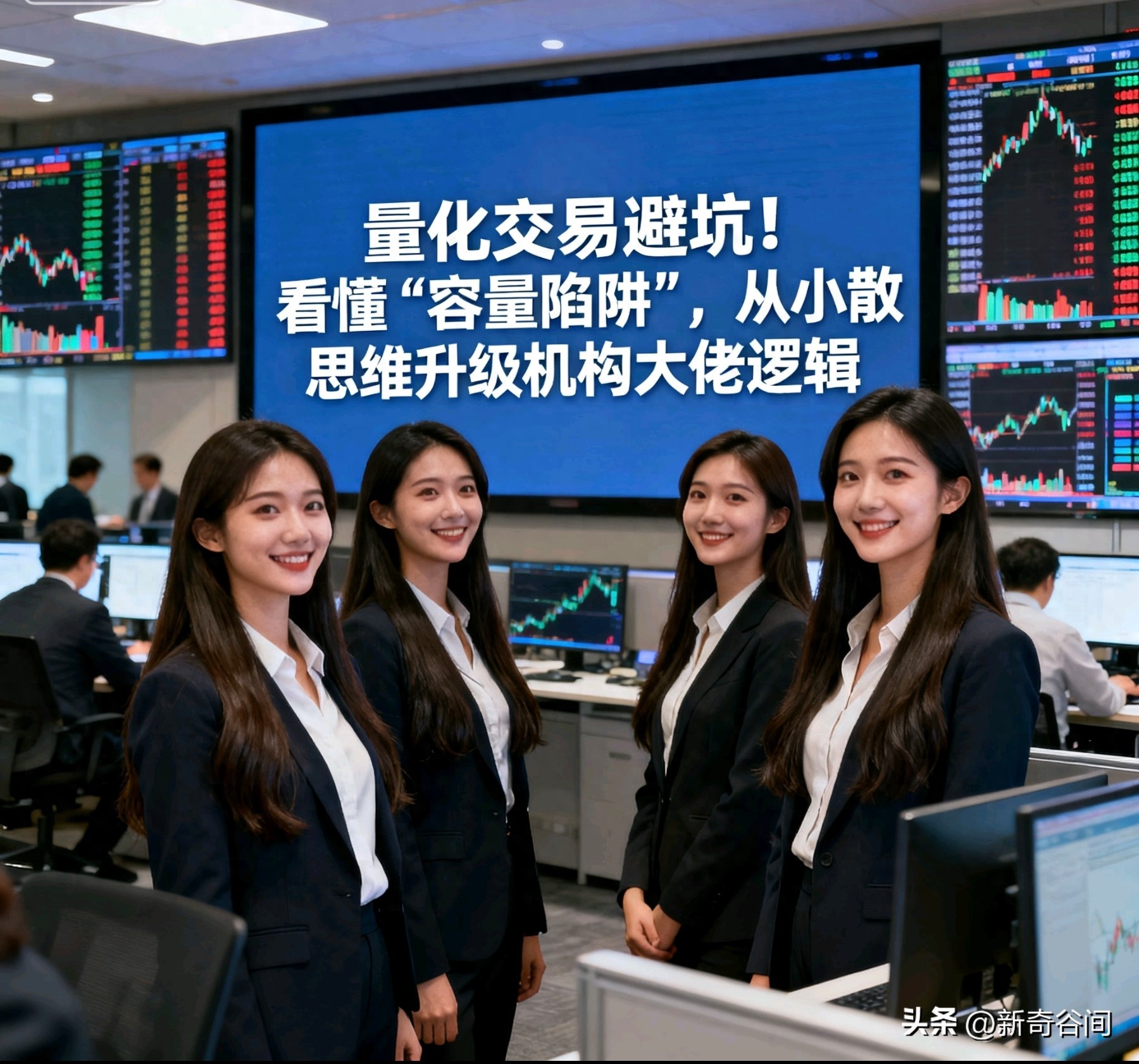 量化交易避坑！看懂容量陷阱从小散思维升级机构大佬逻辑