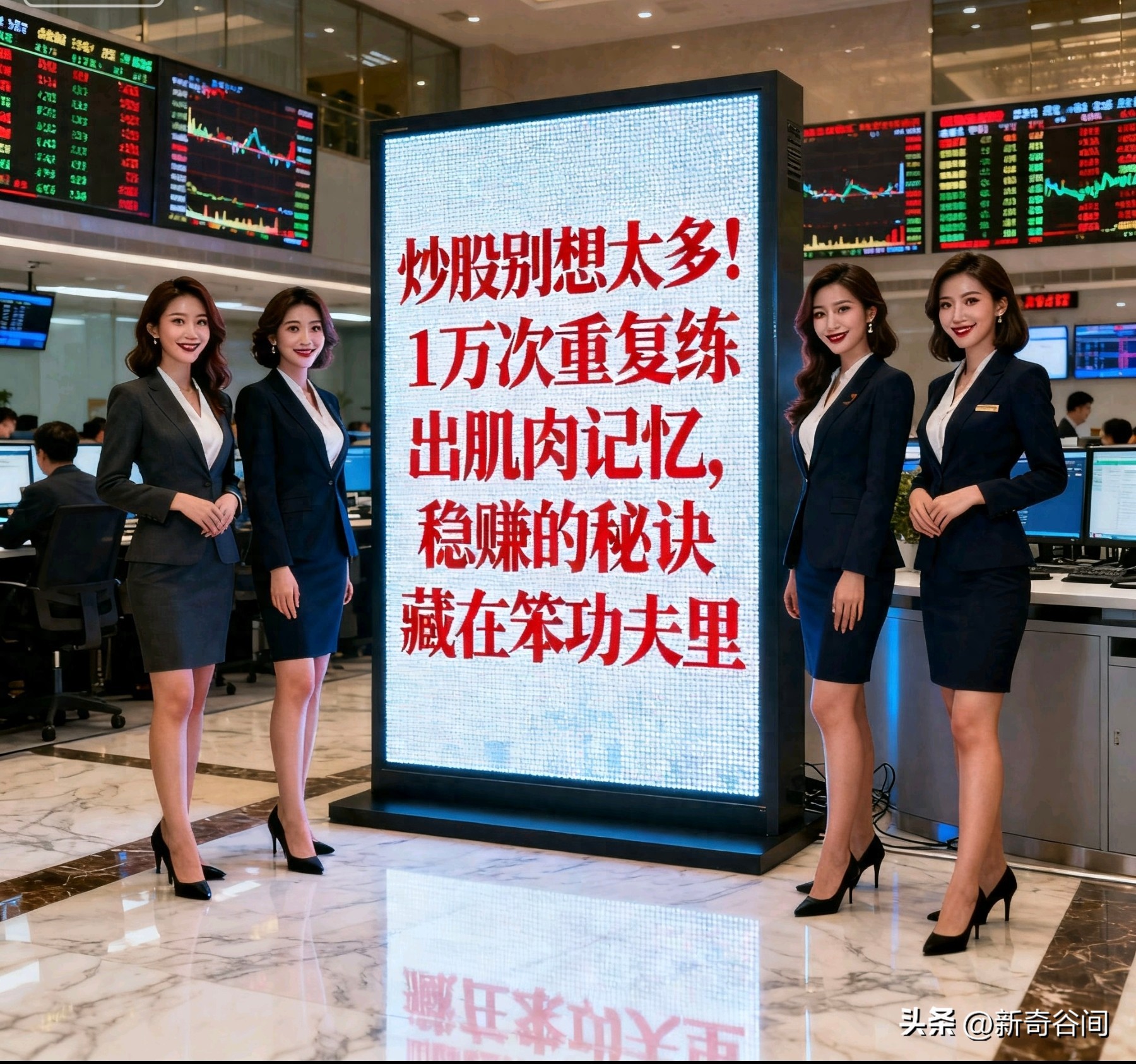 炒股别想太多！1万次重复练出肌肉记忆稳赚的秘诀藏在笨功夫里